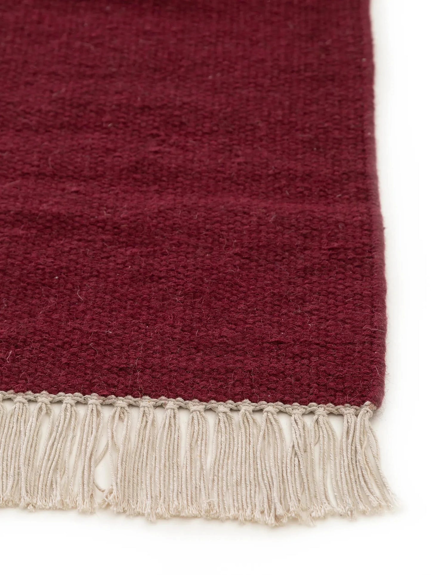 Covor de lână Liv Dark Red 