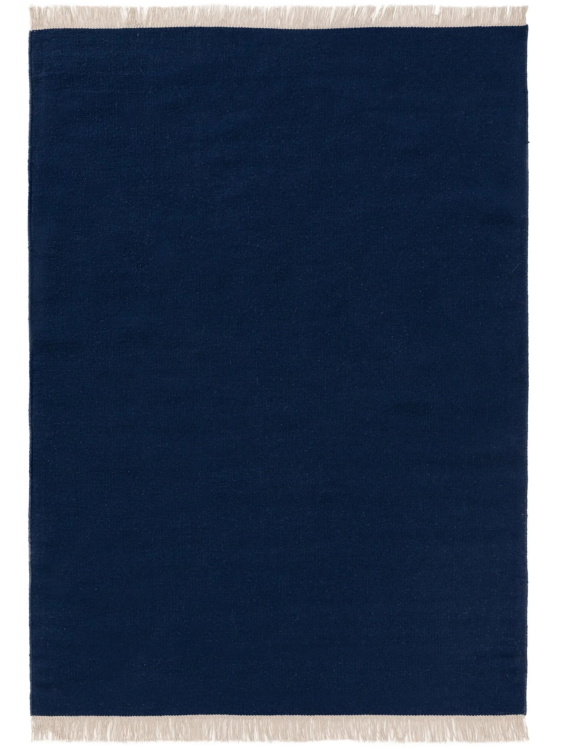 Covor de lână Liv Dark Blue