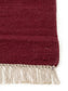 Covor de lână Liv Dark Red
