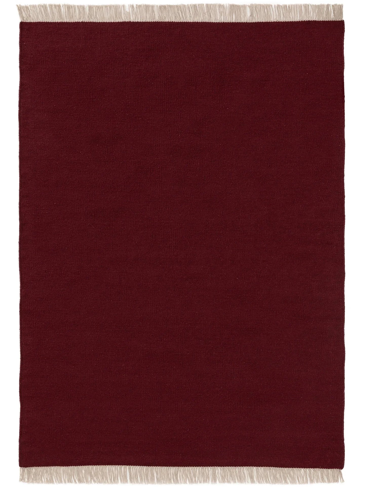 Covor de lână Liv Dark Red