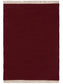 Covor de lână Liv Dark Red