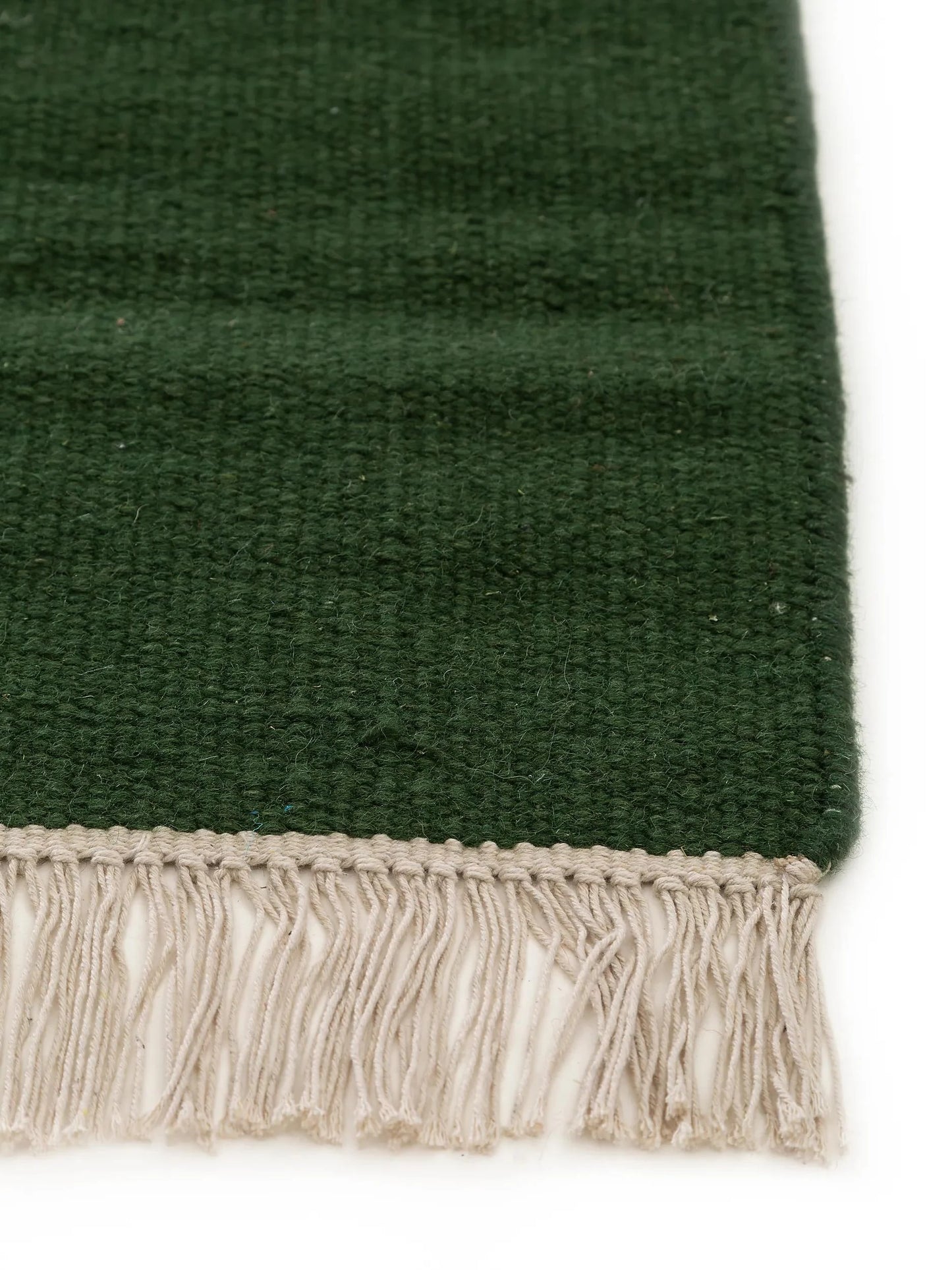 Covor de lână Liv Dark Green
