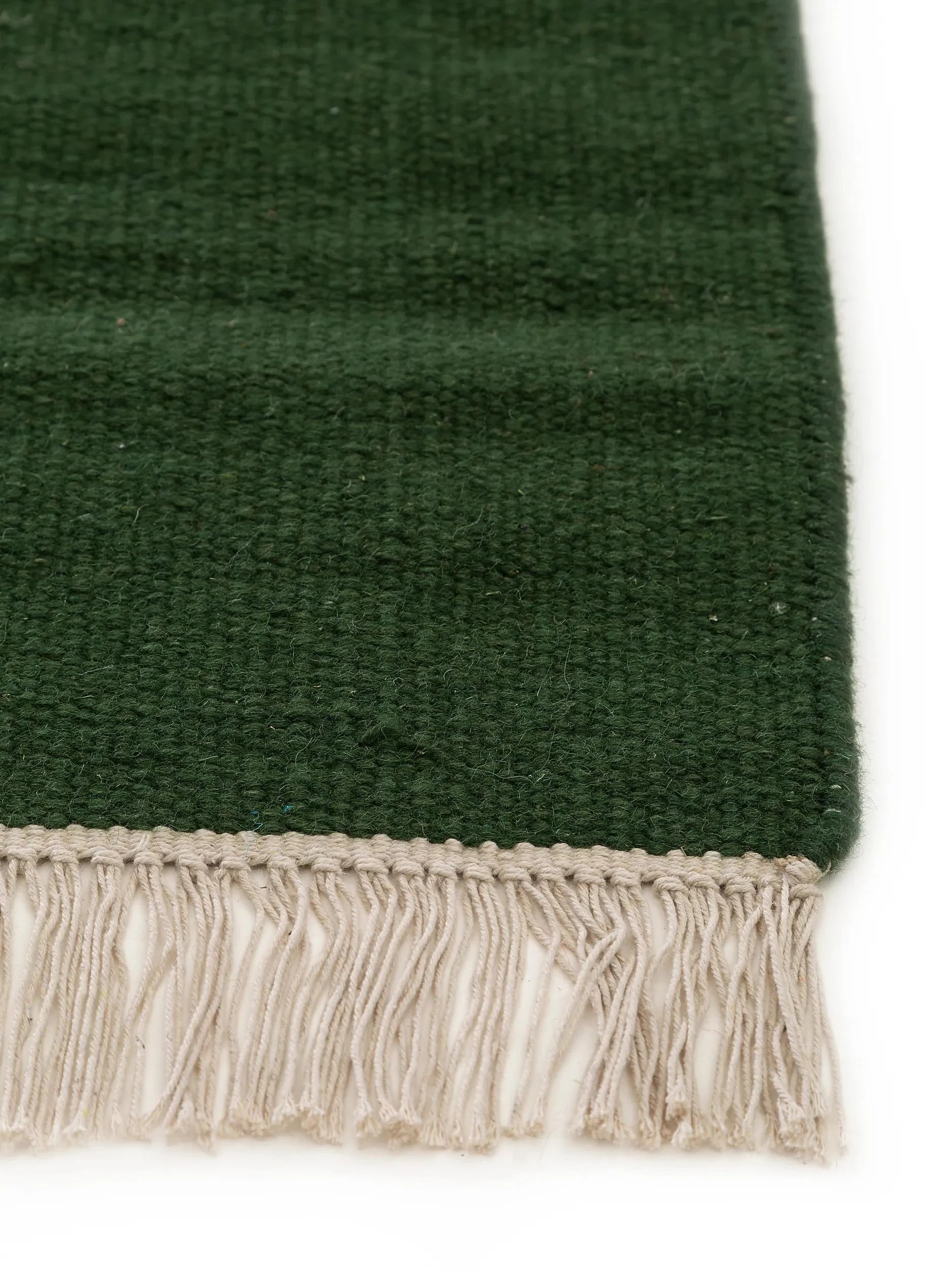 Covor de lână Liv Dark Green