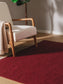 Covor de lână Liv Dark Red