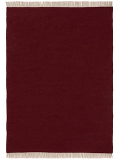 Covor de lână Liv Dark Red