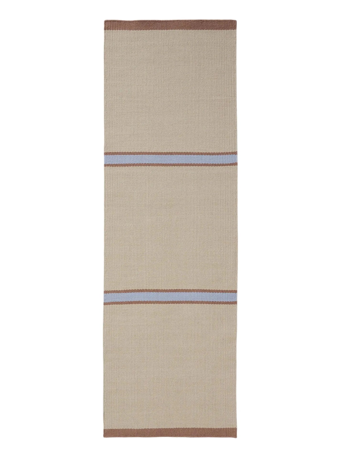 Traversă din lână Livio Beige/Blue 