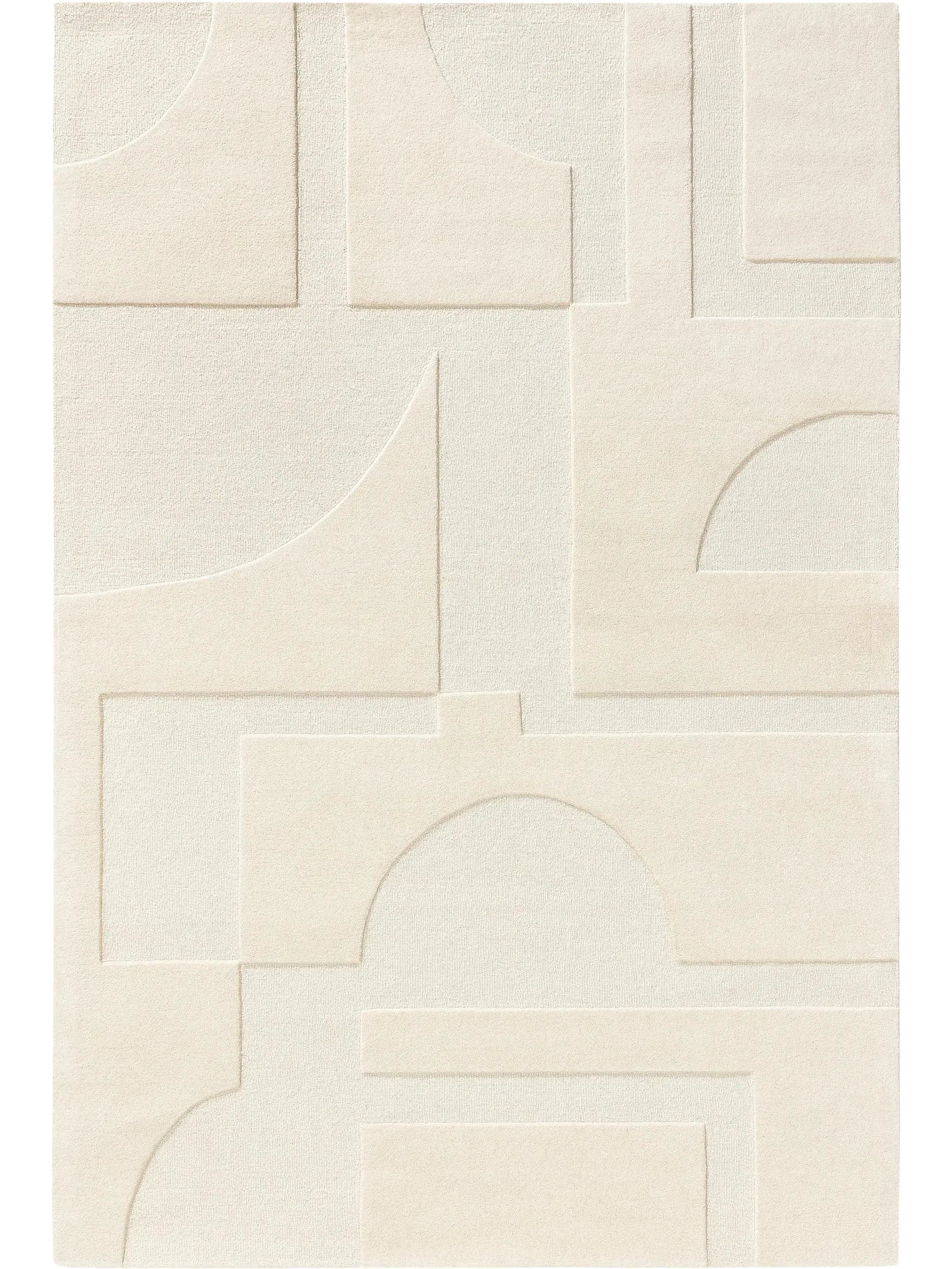 Covor de lână Logan Cream