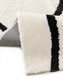 Covor Shaggy Lotta Black/White