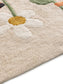 Covor lavabil din bumbac Lotte Beige/Multicolour