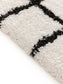 Covor Shaggy Louise Black/White 