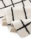 Covor Shaggy Louise Black/White 