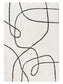 Covor Shaggy Louise Black/White