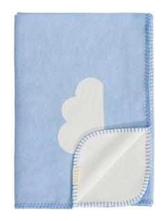 Cotton Pătură Lumi Light Blue