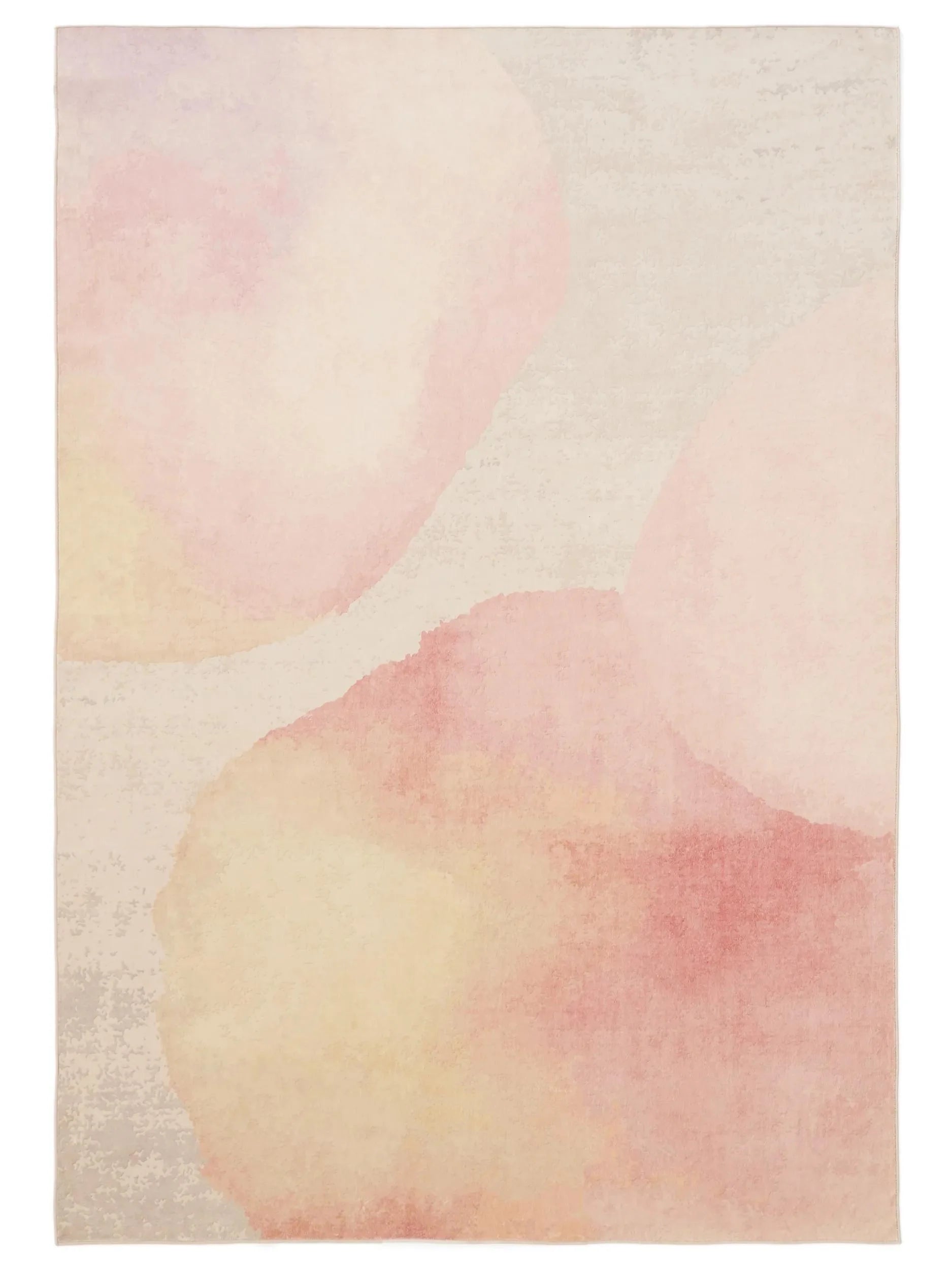 Covor lavabil Luna Beige/Pink