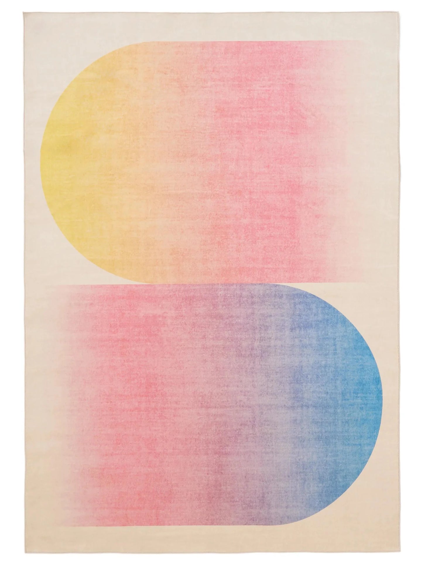 Covor lavabil Luna Multicolour/Pink