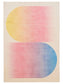 Covor lavabil Luna Multicolour/Pink