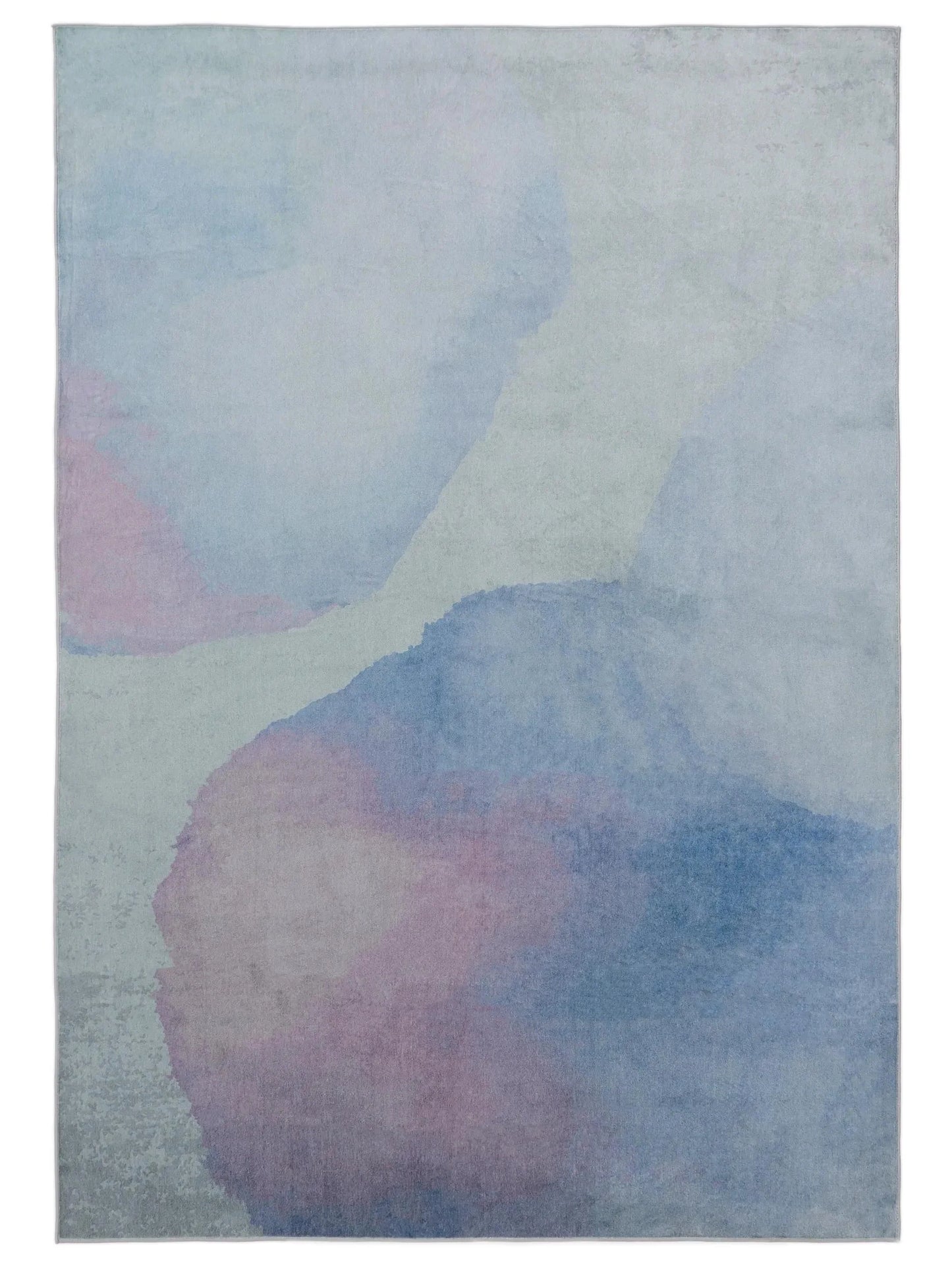 Covor lavabil Luna Grey/Blue