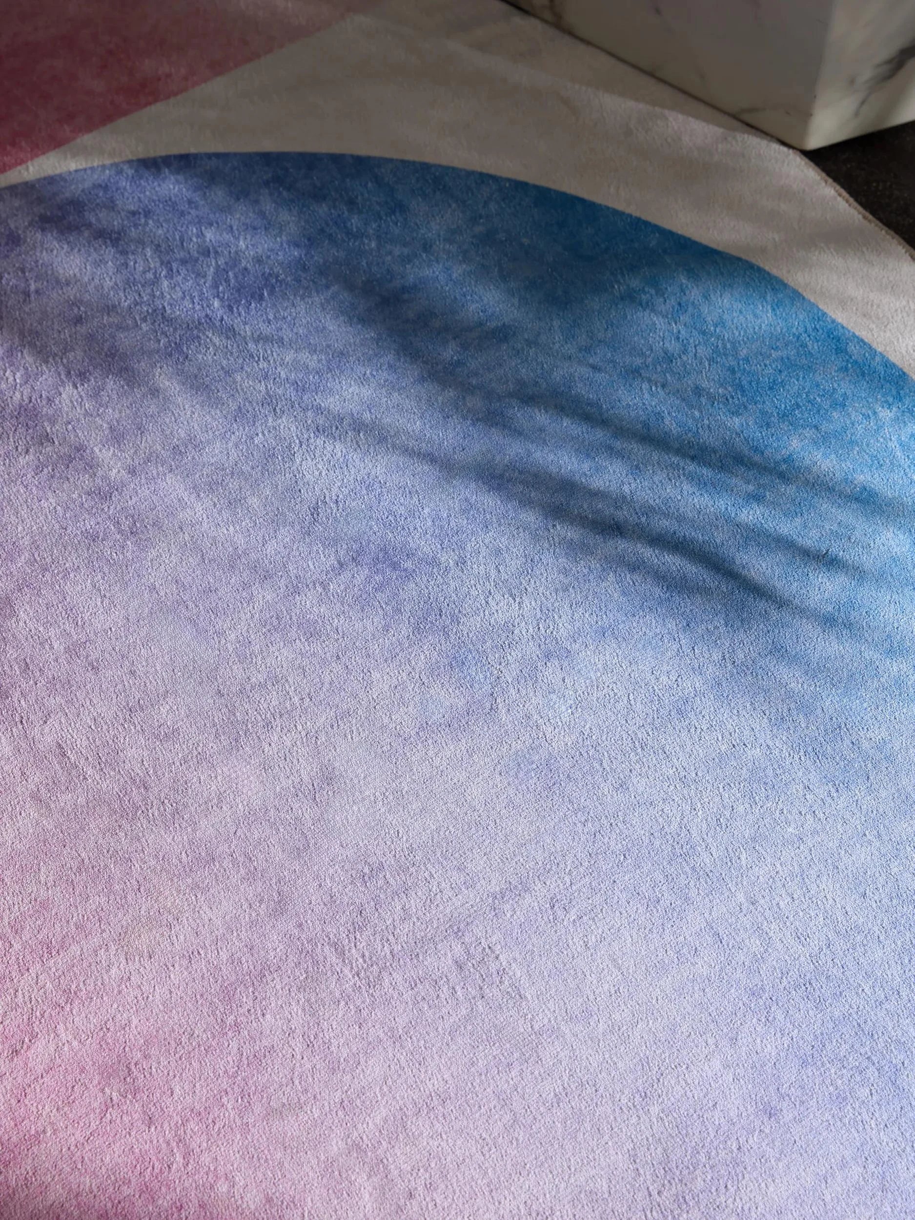 Covor lavabil Luna Multicolour/Pink