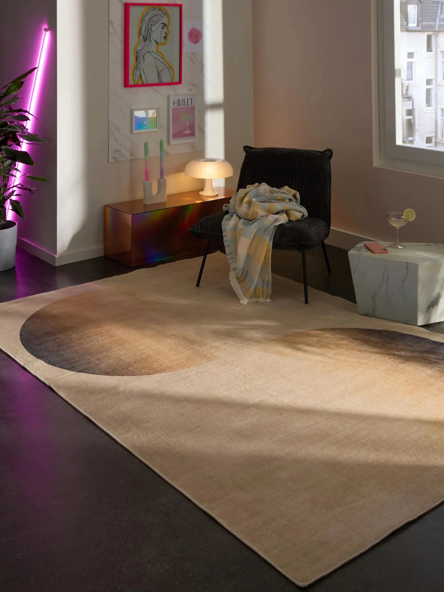 Covor lavabil Luna Beige