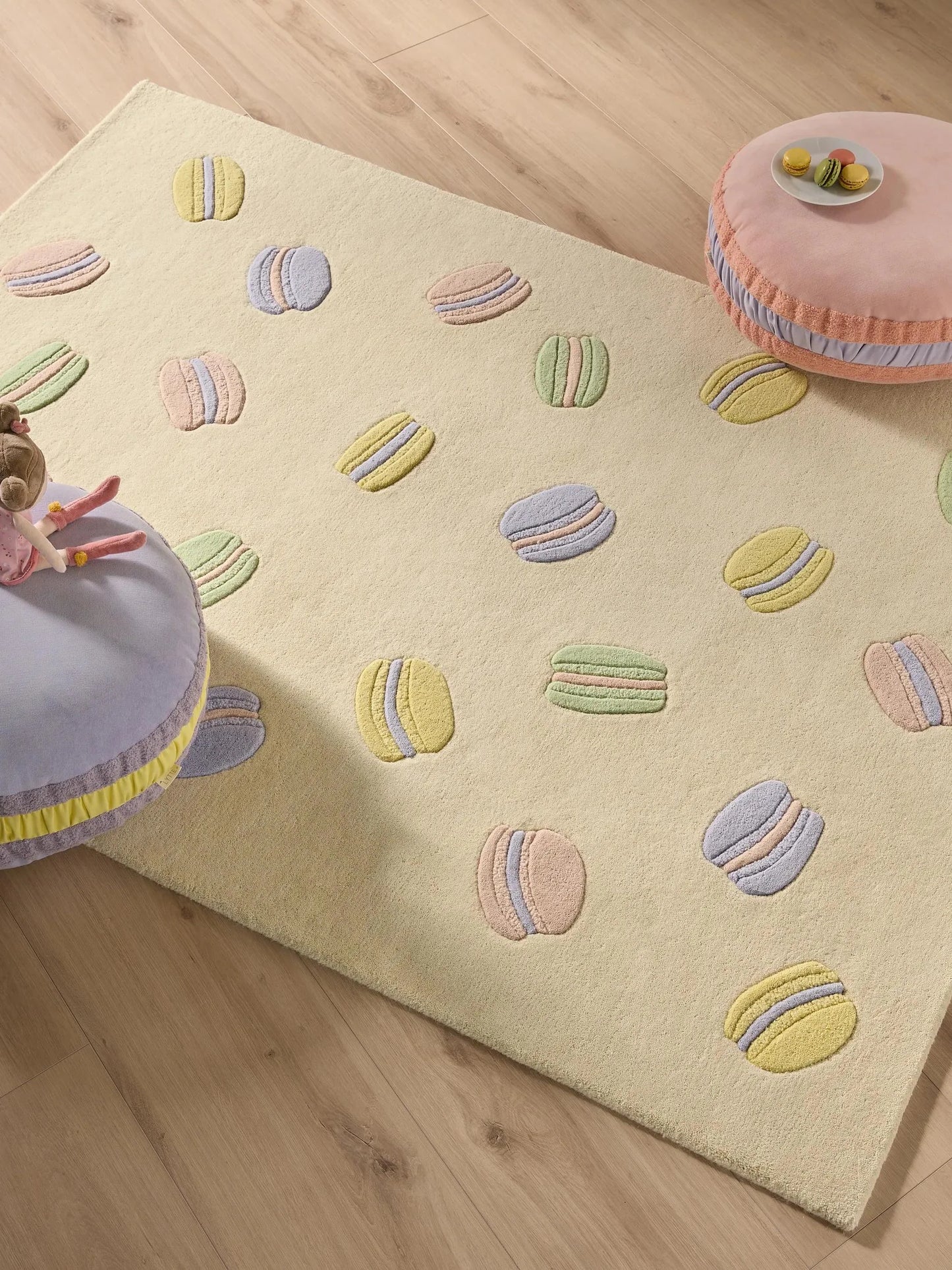 Covor pentru copii Macaron Multicolour