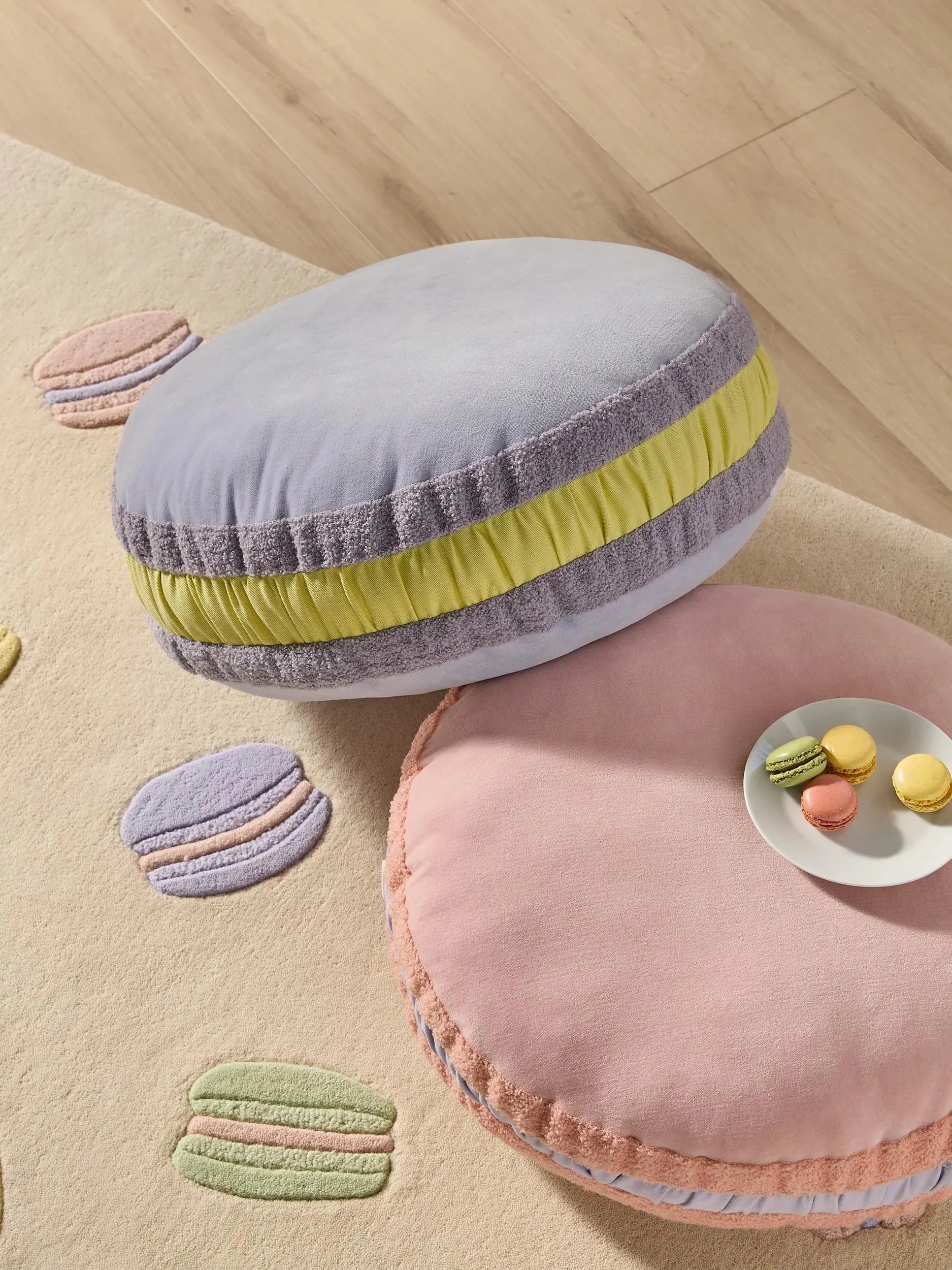 Floor Pernă Macaron Purple