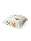Handmade Wool Pouf/taburet Malika Multicolour