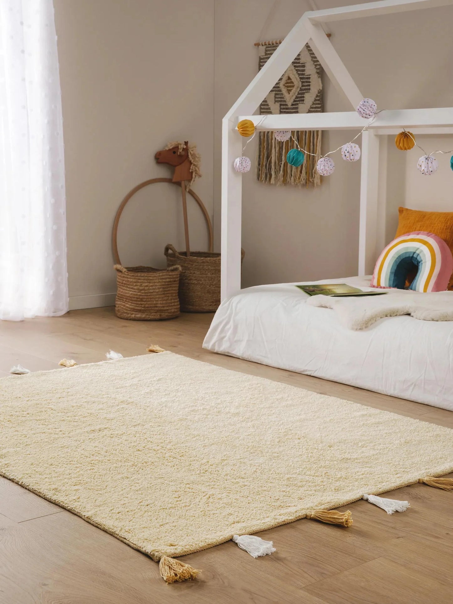 Washable Covor pentru copii Malu Yellow 