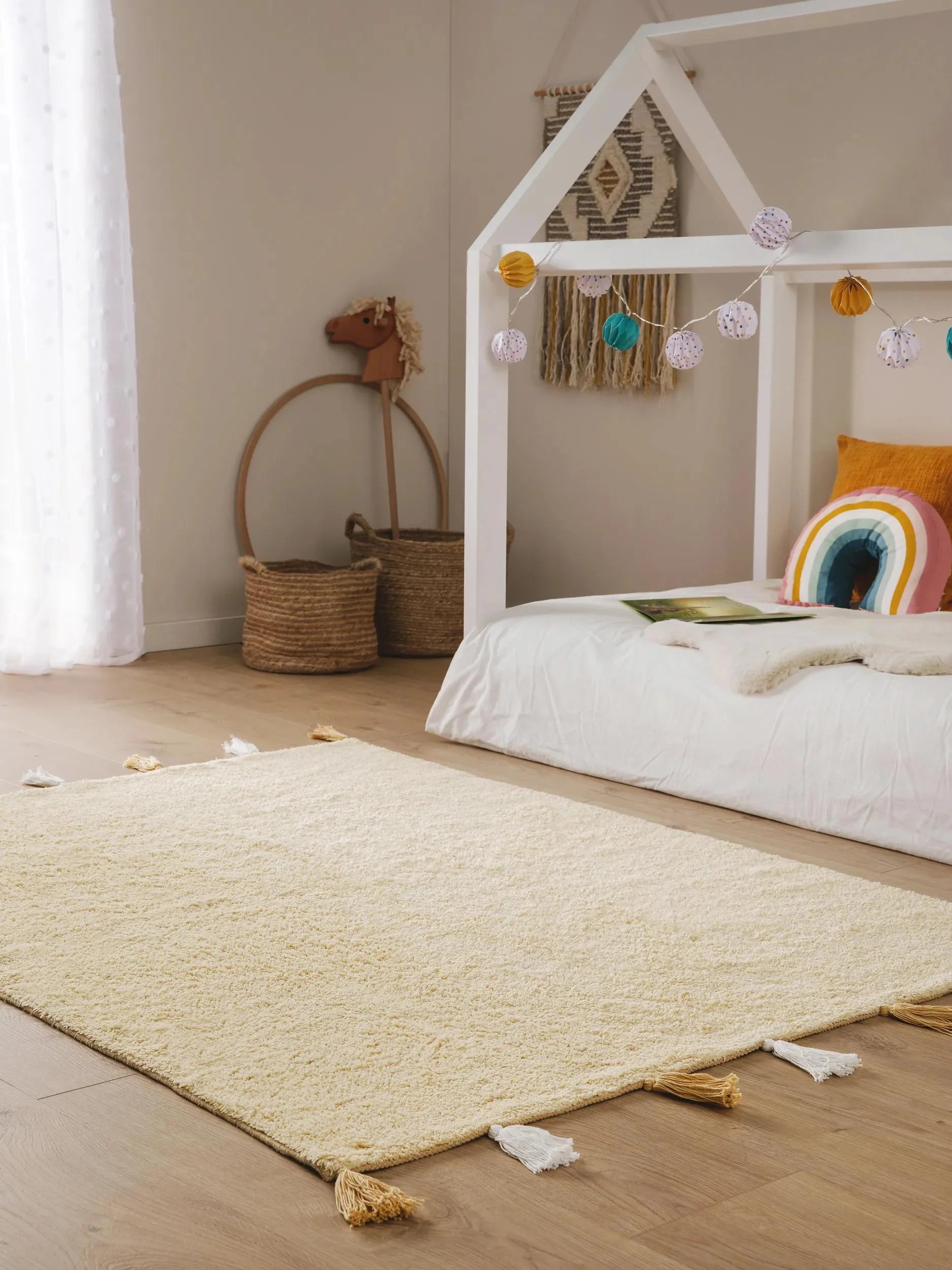 Washable Covor pentru copii Malu Yellow 