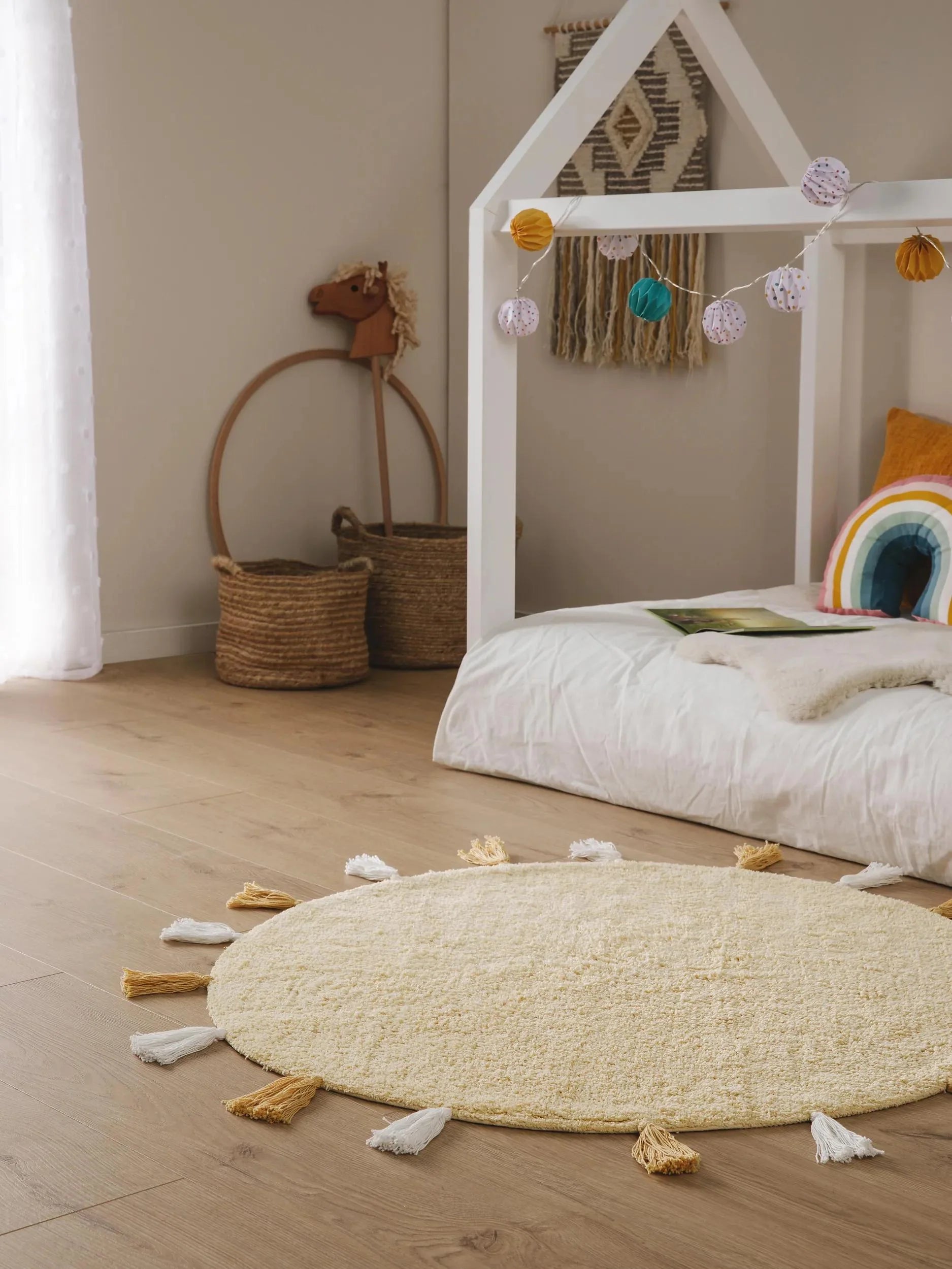 Washable Covor pentru copii Malu Yellow 
