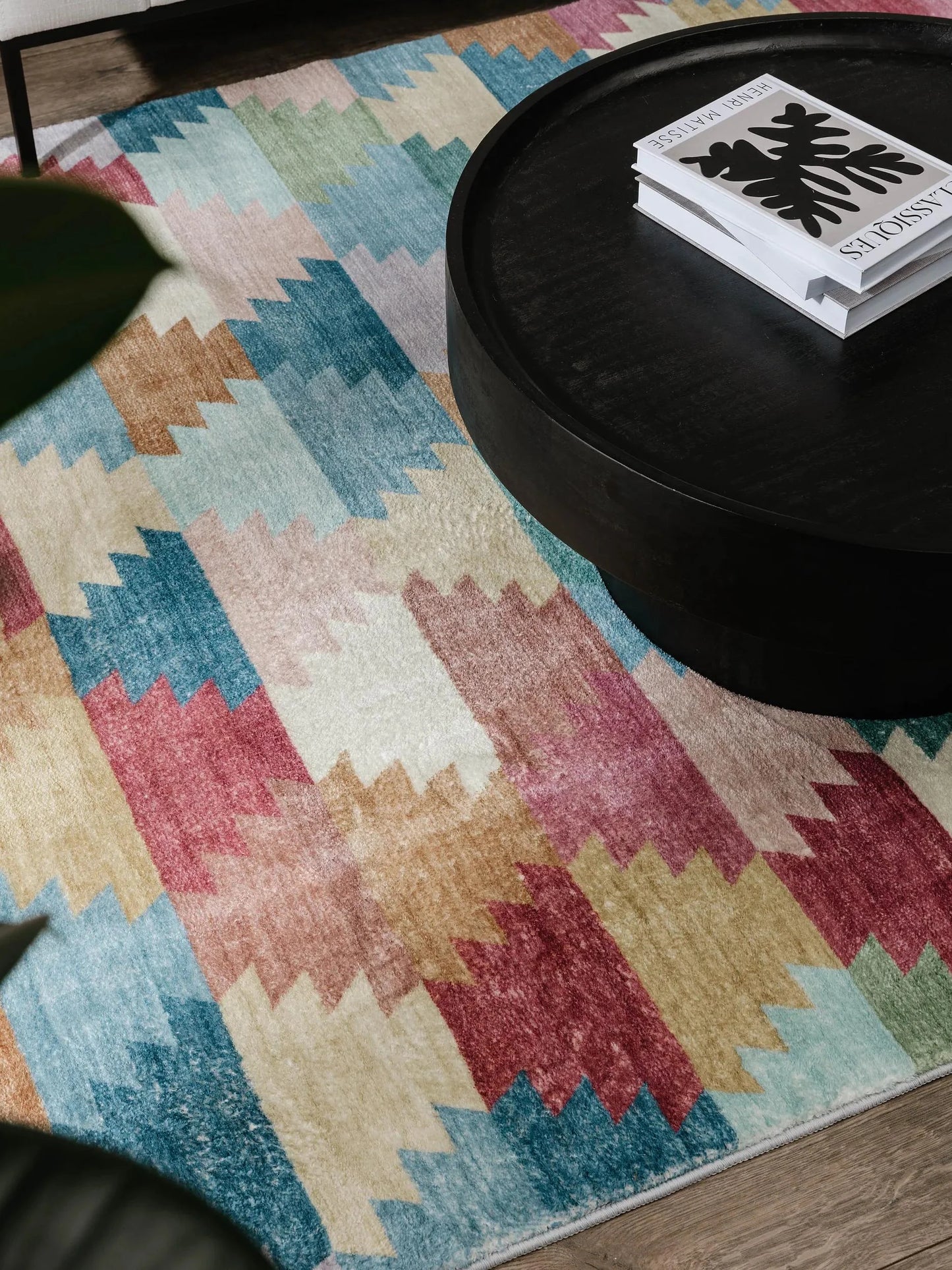 Covor lavabil Mara Multicolour/Pink 