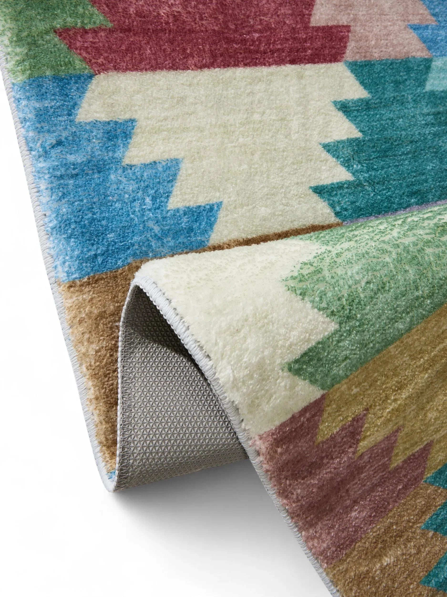 Covor lavabil Mara Multicolour/Pink 