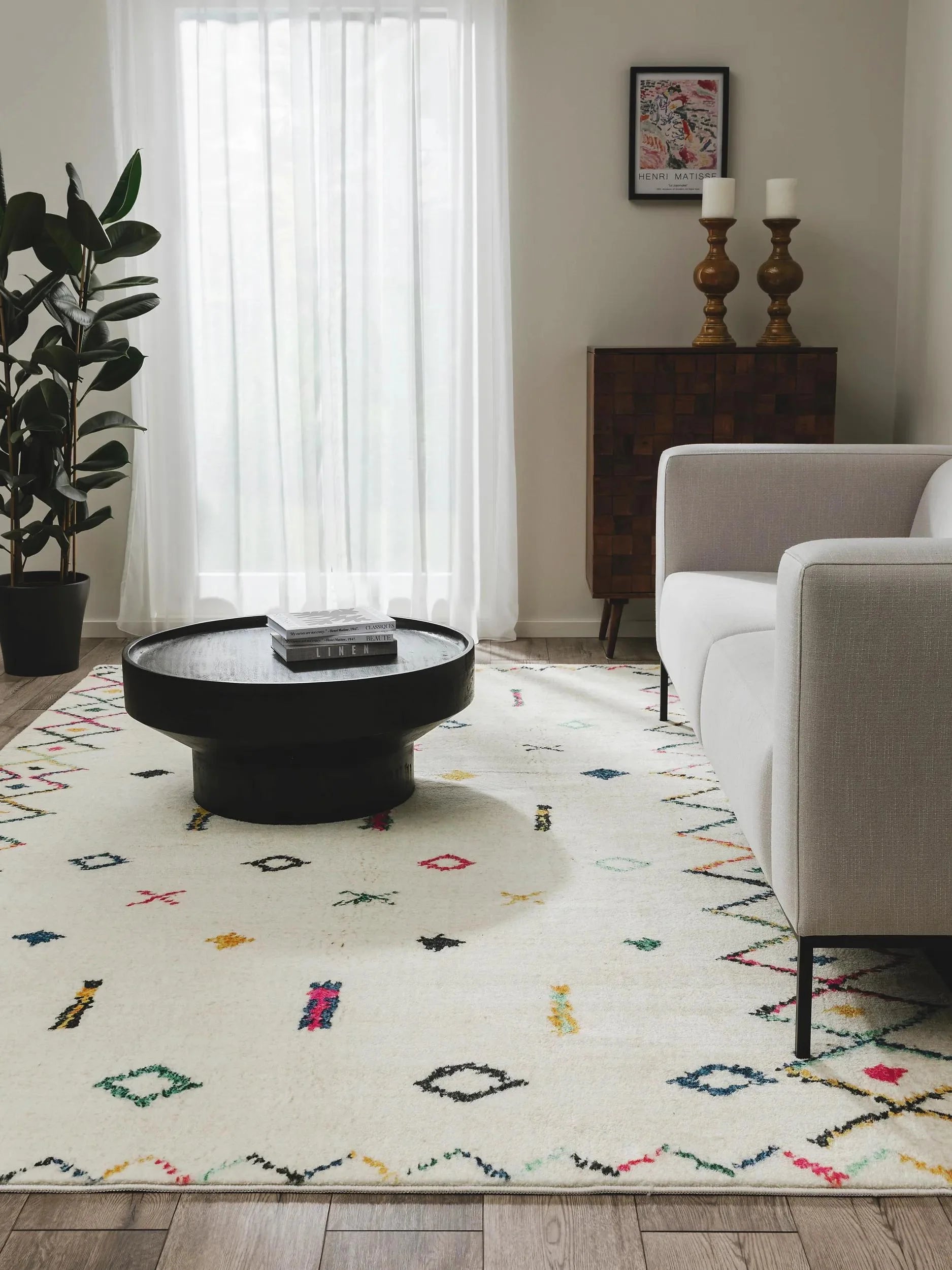 Covor lavabil Mara Multicolour 