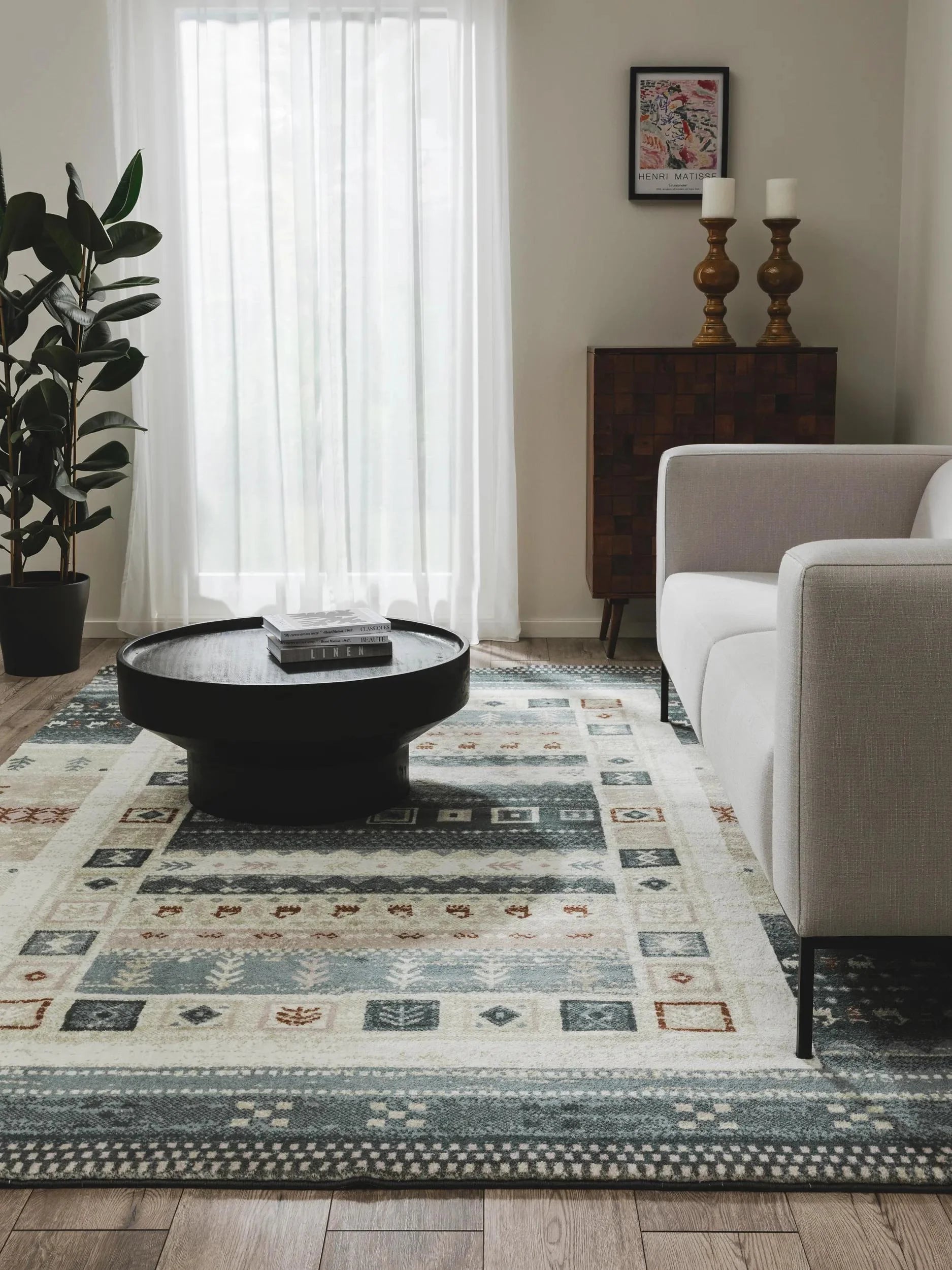 Covor lavabil Mara Grey 