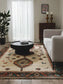 Covor Mara Beige/Red 