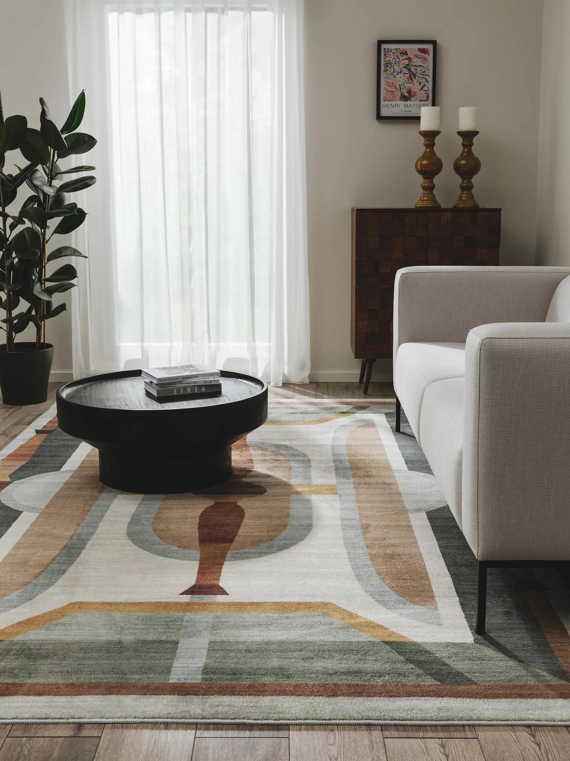 Covor lavabil Mara Multicolour 