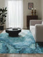 Covor lavabil Mara Blue 