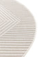 Covor rotund interior/exterior Mars Cream 