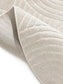 Covor rotund interior/exterior Mars Cream
