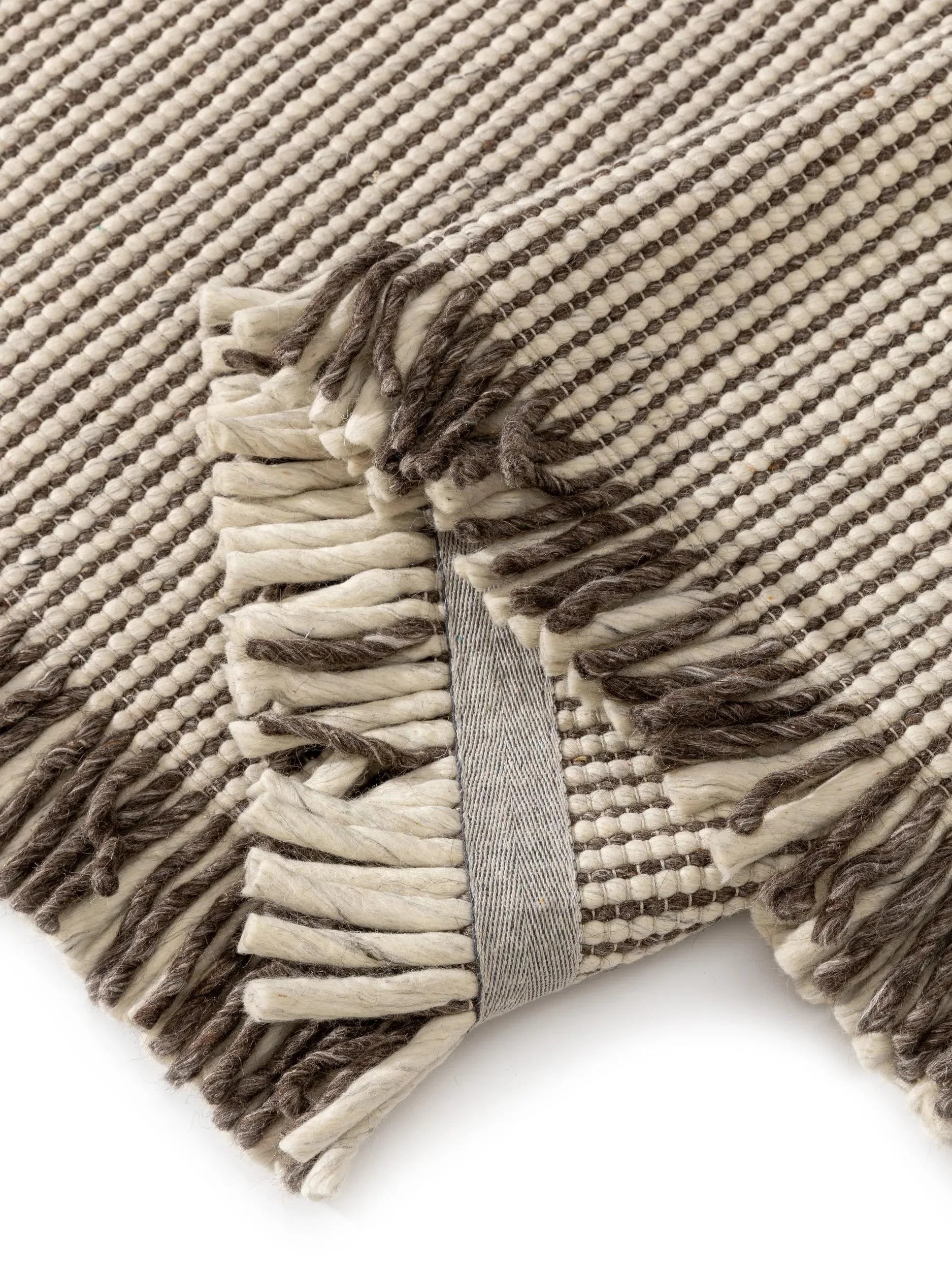 Covor de lână Mary Beige/Brown