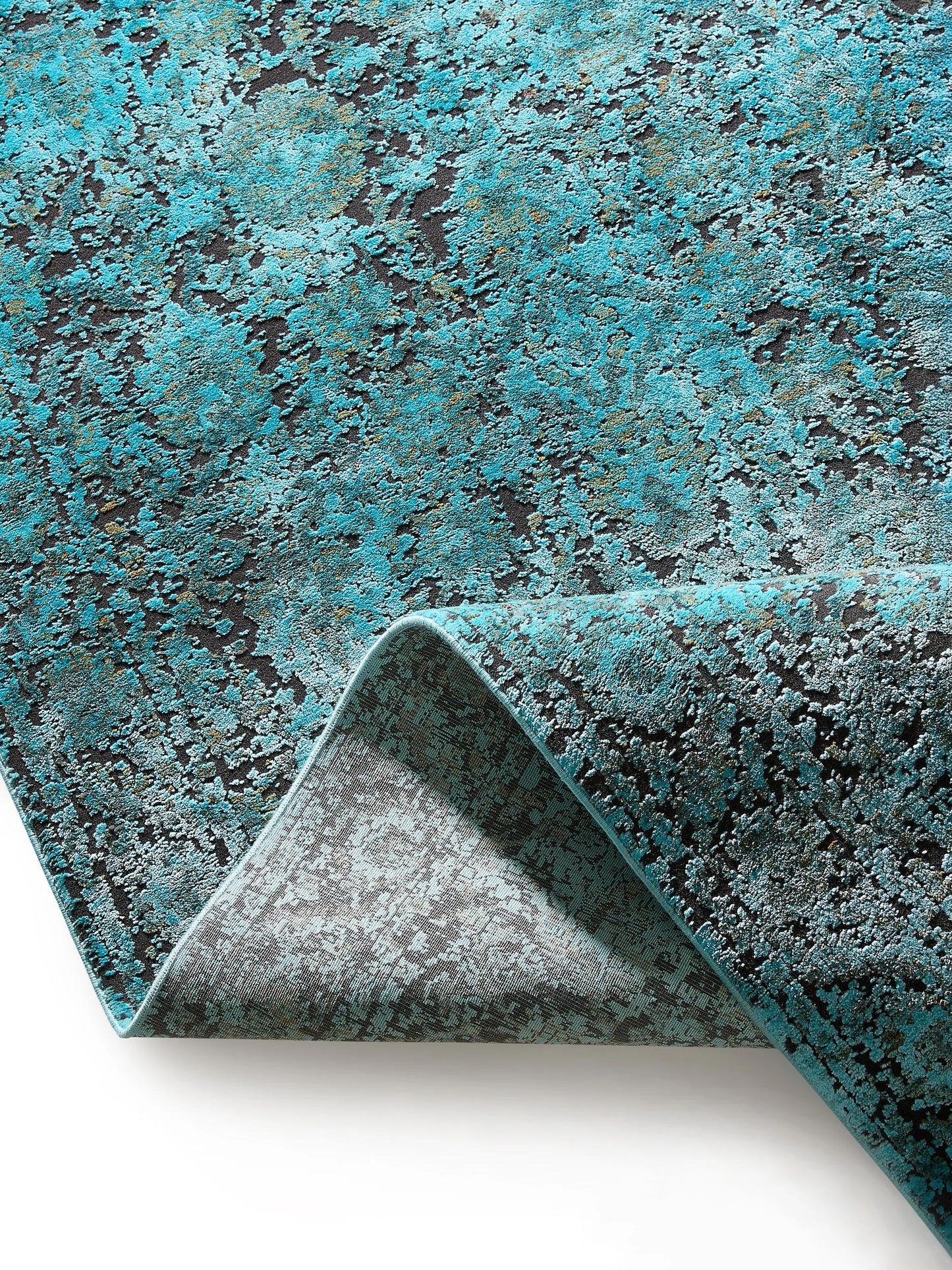 Covor din vâscoză Medea Turquoise