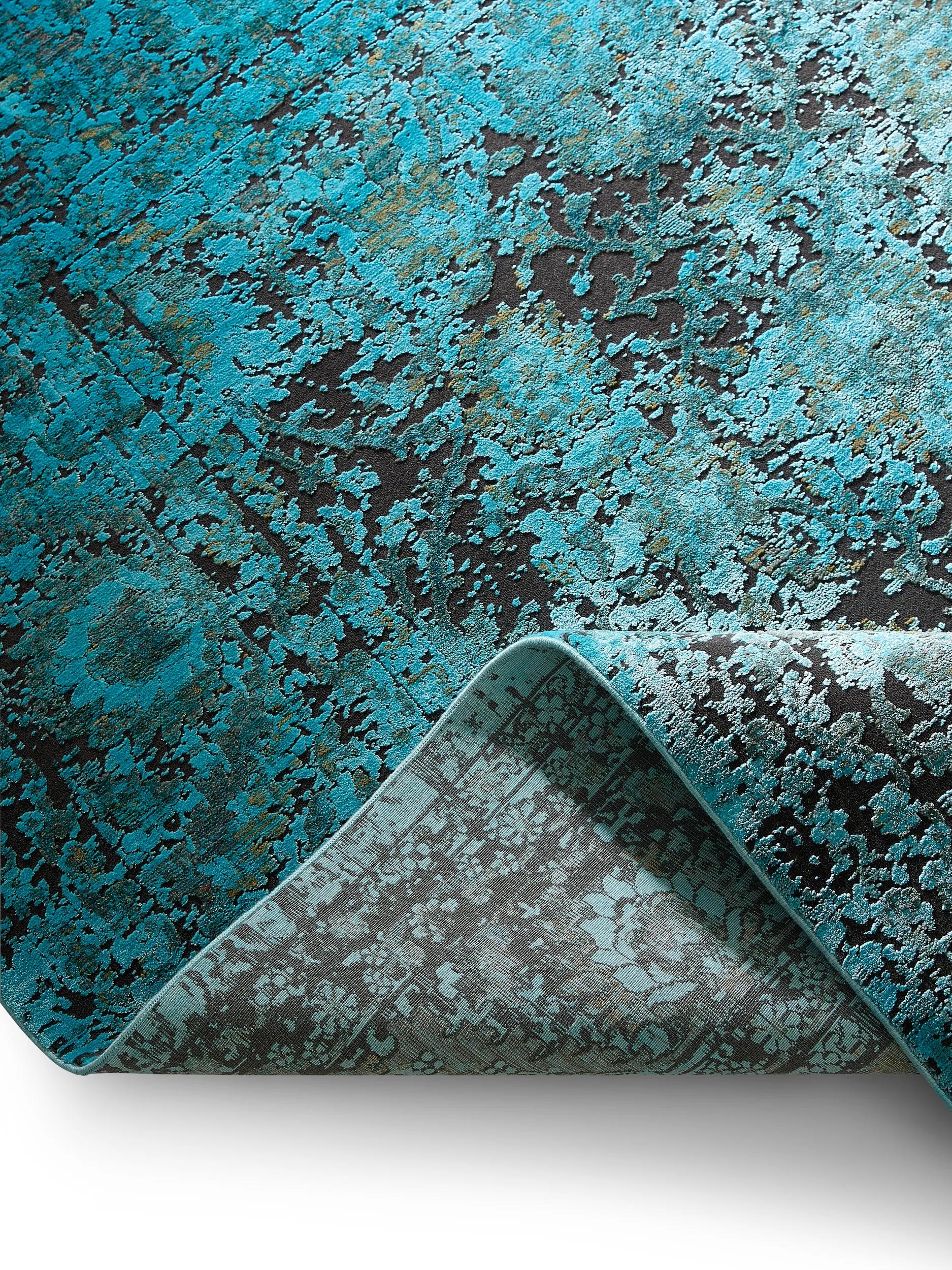 Covor din vâscoză Medea Turquoise