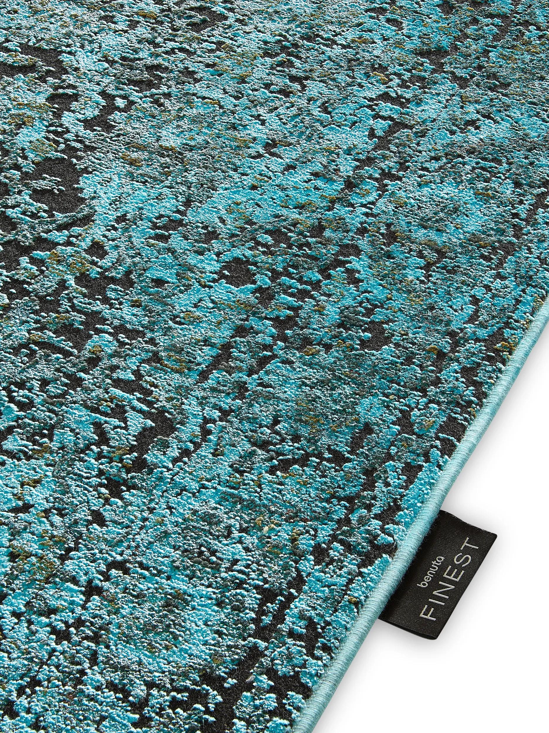 Covor din vâscoză Medea Turquoise