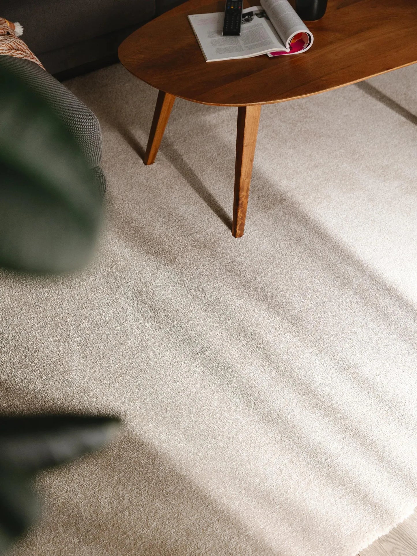 Covor Shaggy lavabil Melvin Beige