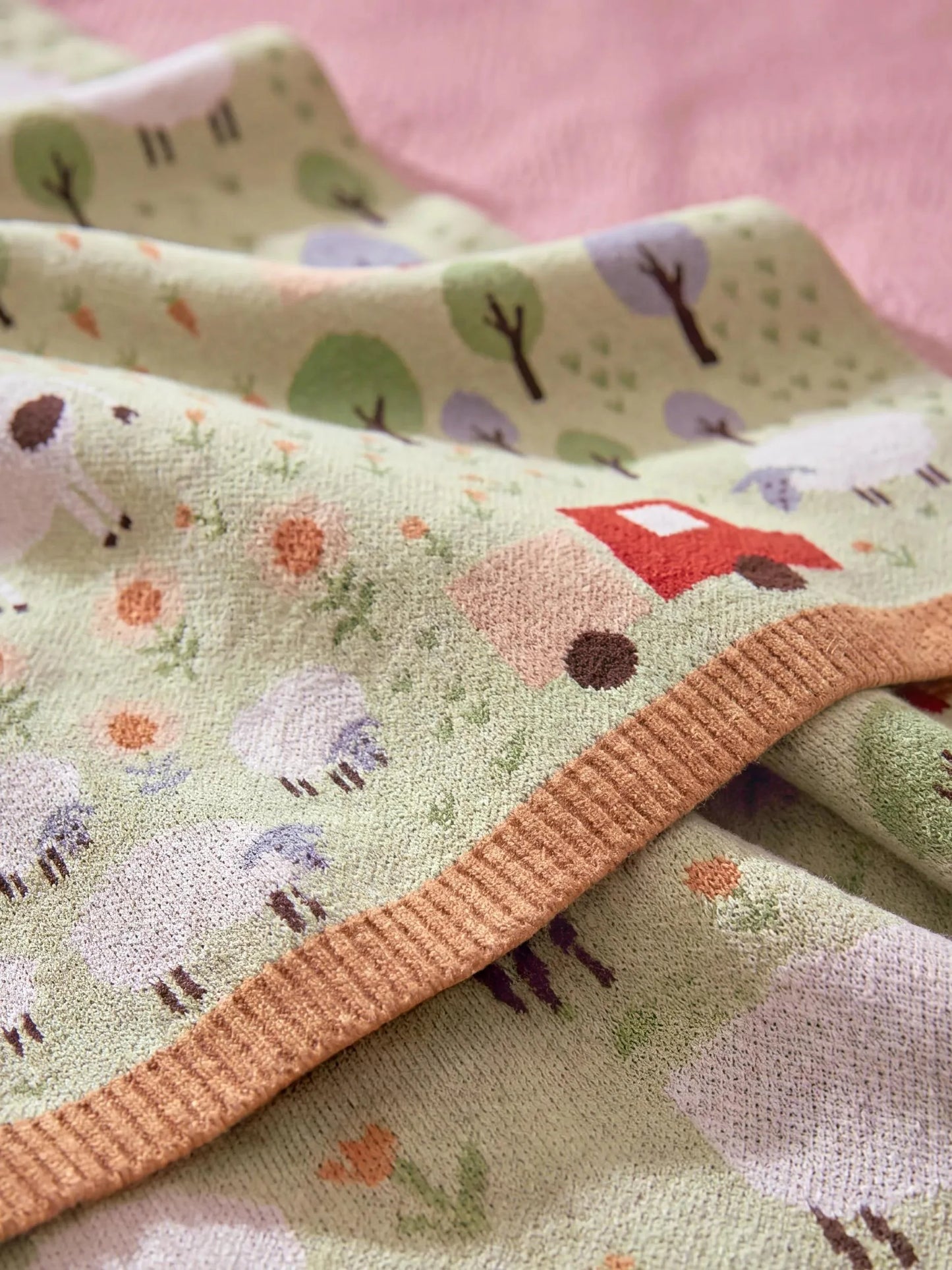 Cotton Pătură Merle Multicolour