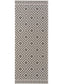 Covor interior/exterior Metro Black/White