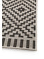 Covor interior/exterior Metro Black/White