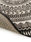 Covor interior/exterior Metro Black/White