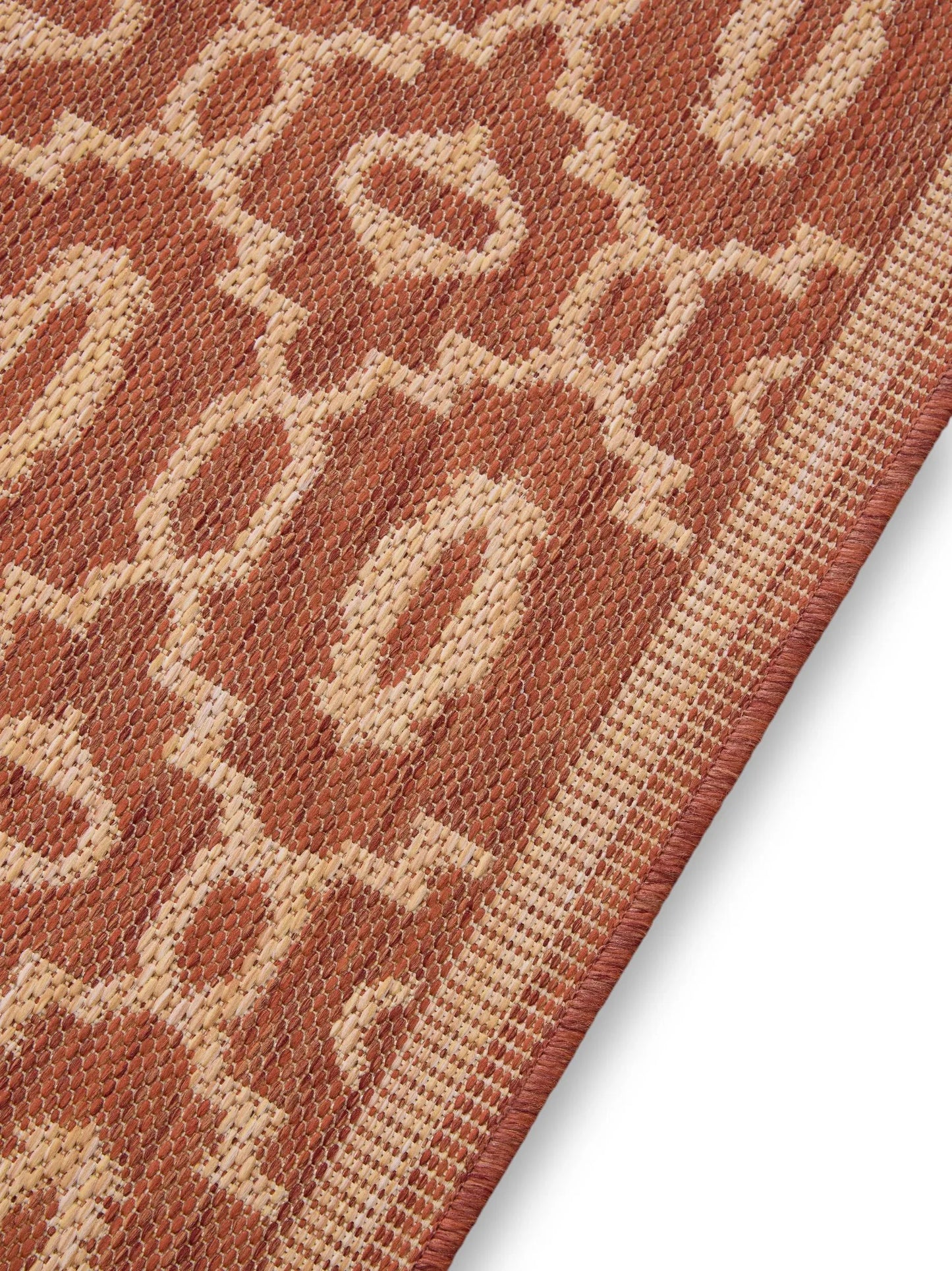 Covor interior/exterior Metro Beige/Red 