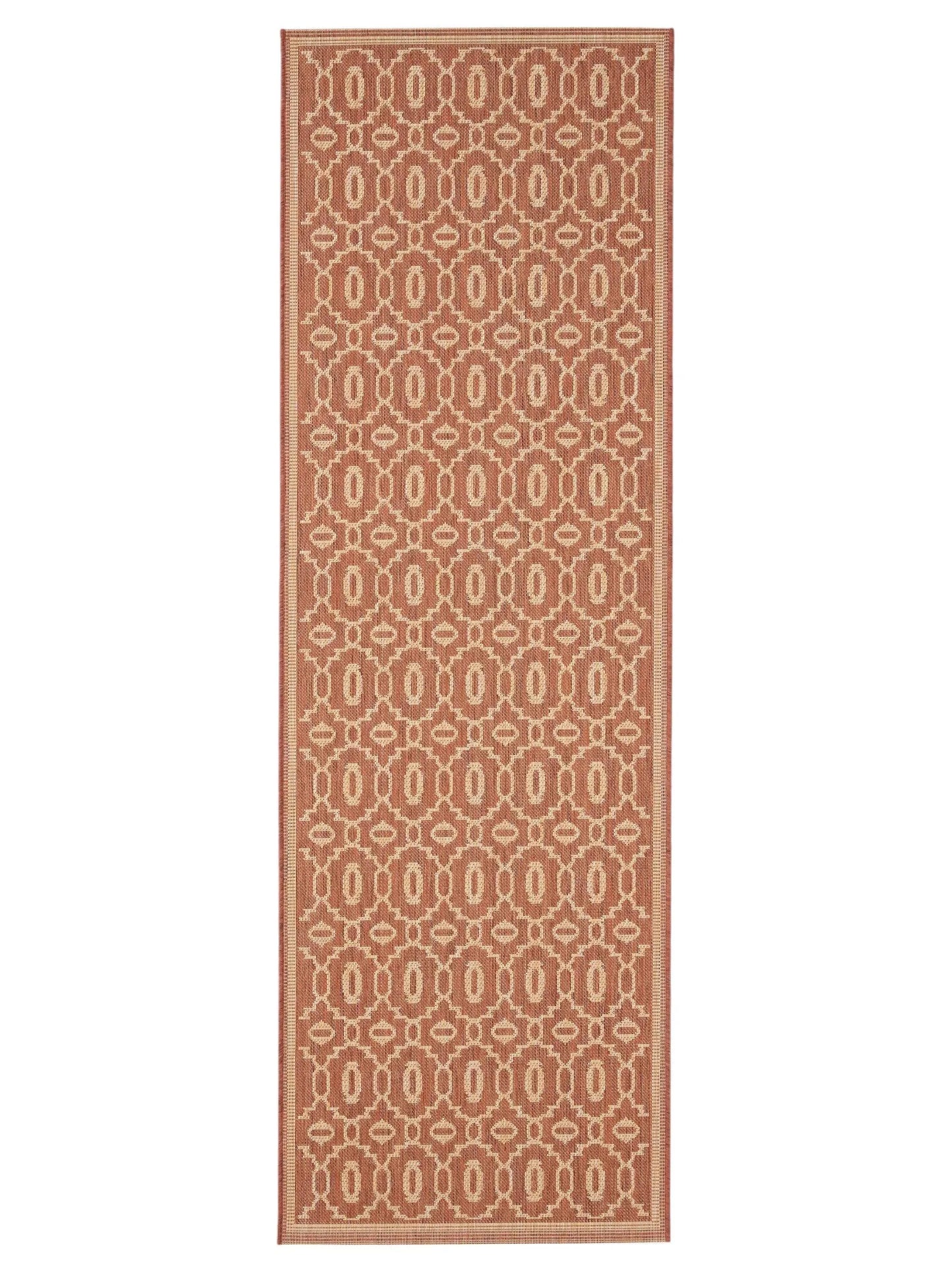 Covoraș îngust/preș - interior/exterior Metro Beige/Red 