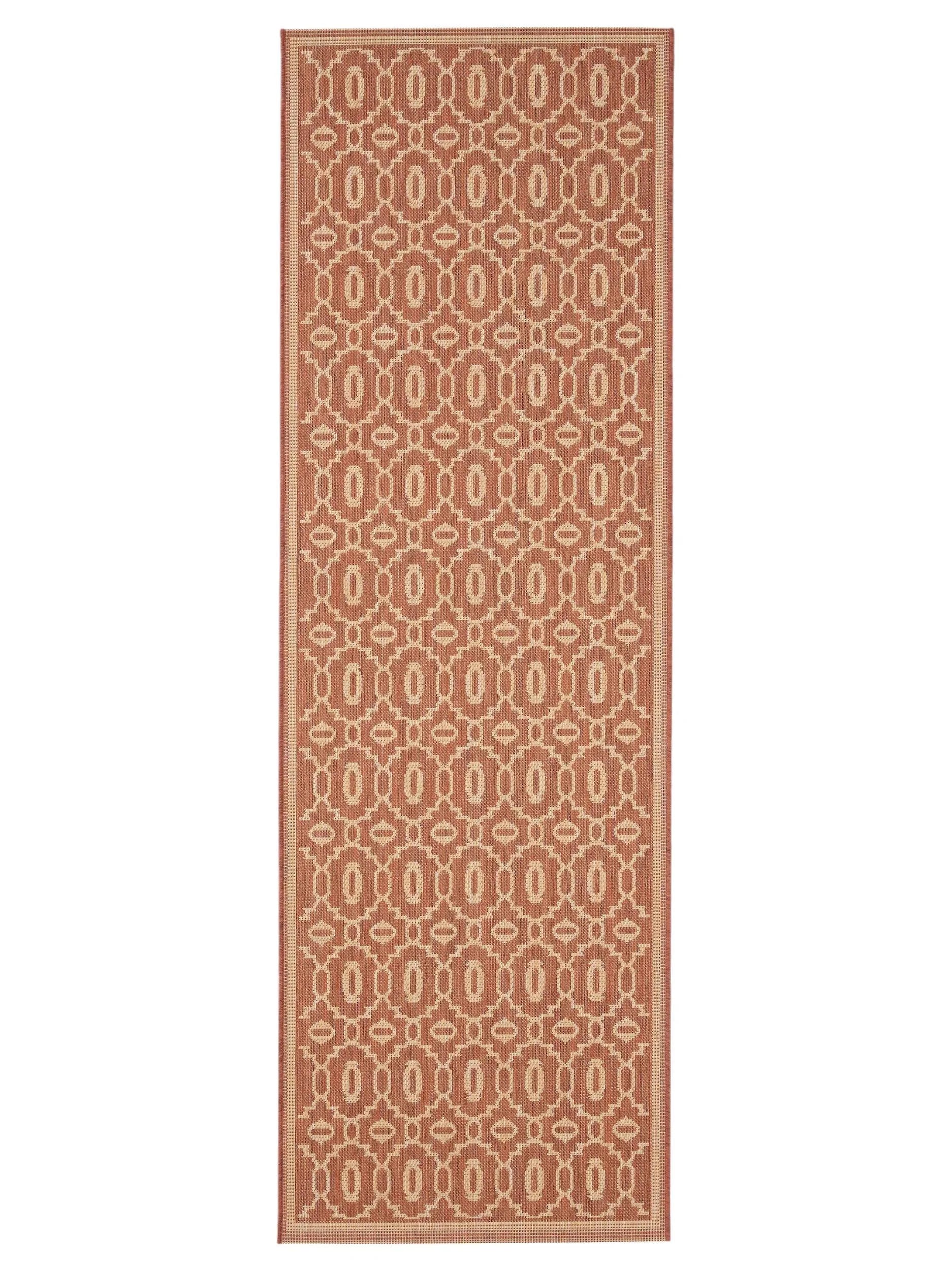 Covoraș îngust/preș - interior/exterior Metro Beige/Red 